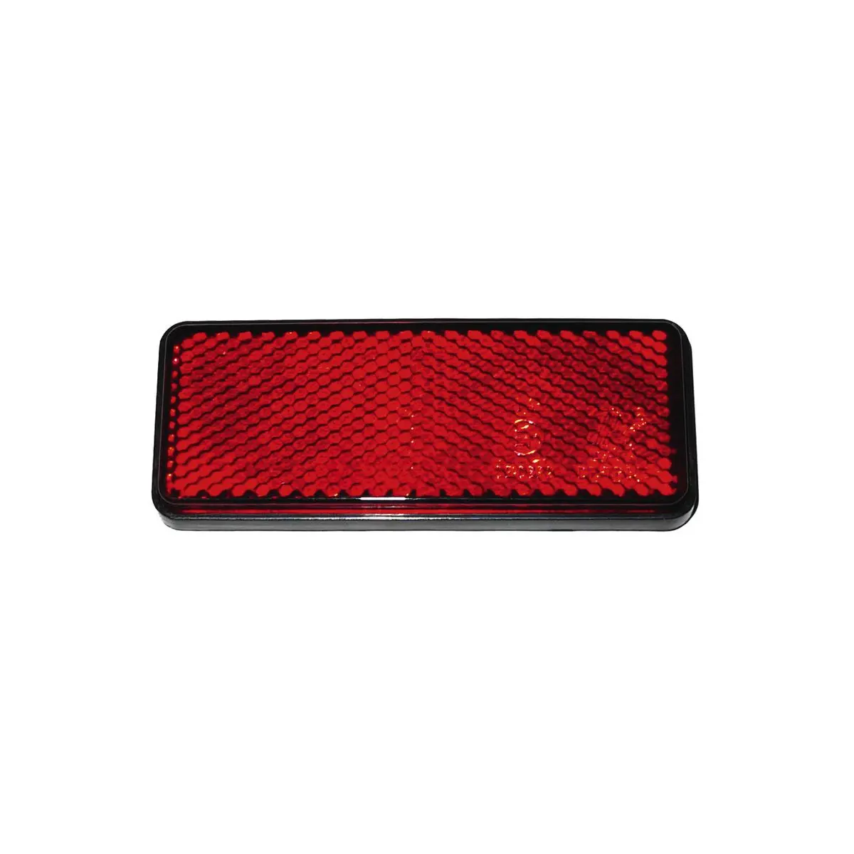 Reflektor téglalap alakú, 2db, piros, méretek 95*38mm Öntapadó