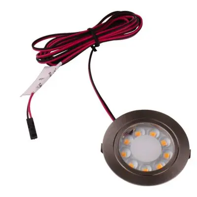 Edelstahl-LED-Spot - 9 LEDs