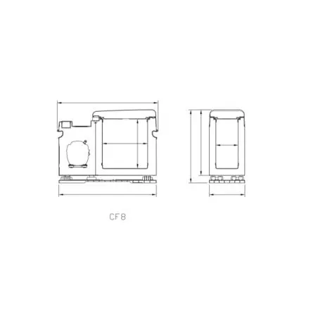 CabCooler 8 12/24-V-Kompressor-Kühlbox - 8 l