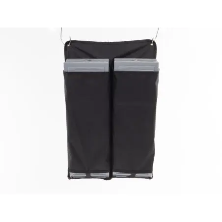 Carbest Auffahrkeil Wandtasche, Schwarz