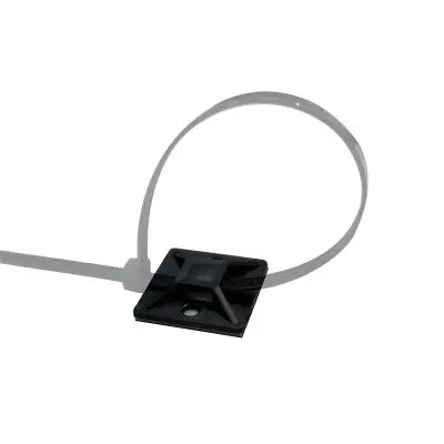 Klebesockel für Kabelbinder - 50er Pack