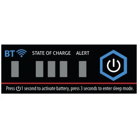 LiFePO4 Lithium-Batterie Li50BT-H mit Bluetooth und Heizfunktion - 50 Ah