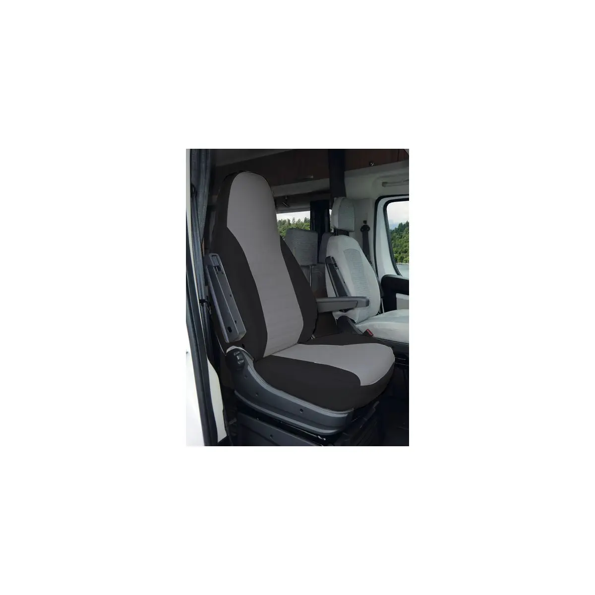 Husă integrală pentru Volkswagen Transporter 6.1 California - Gri / Bej