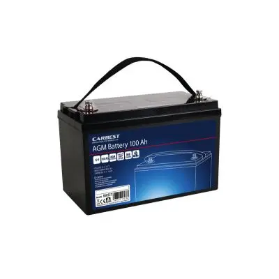 Carbest Deep-Cycle AGM-Power Line Batterie 100Ah