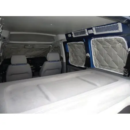 Isoflex Thermomatte VW Caddy 5 kurzer Radstand ab 2020 - Komplett-Set - 8-teilig