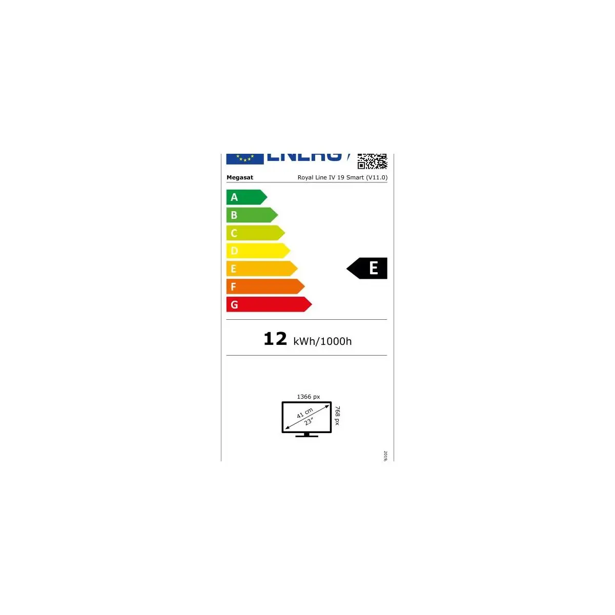 TV Megasat Royal Line IV 19 Smart, 12 / 24 / 230 Volt