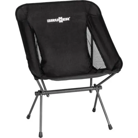 Faltstuhl Orbit, schwarz / grau