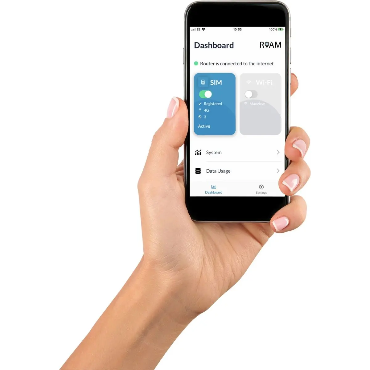 LTE/WiFi-Routerset Maxview RoamX, anthrazit