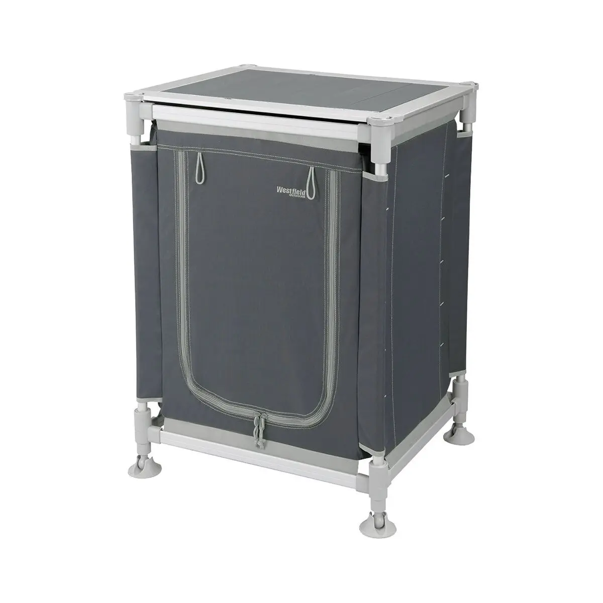 ModuCamp 1-Tr-Schrank, hellgrau