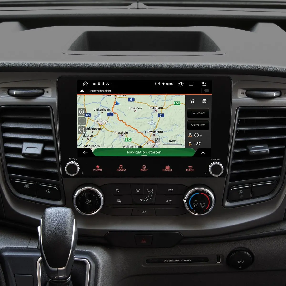 Navigationssystem ESX Vision VNC940 TRC 4G fr Ford Transit ab Bj. 2019/07