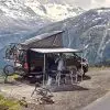 Markise Thule 4200, 3 x 2,5 m, Gehuse wei, Mystic-Grau