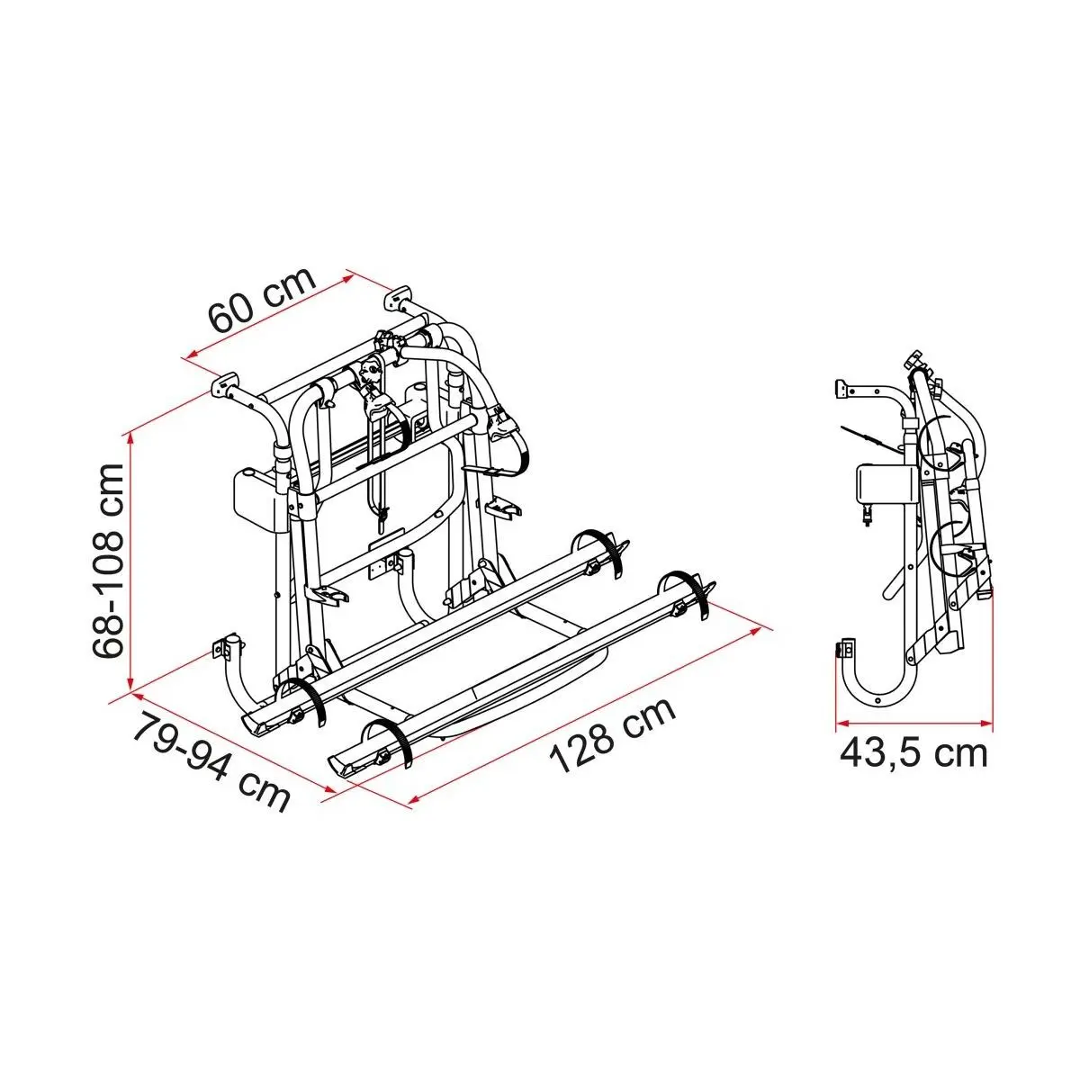 Suport pentru biciclete Carry Bike Lift 77