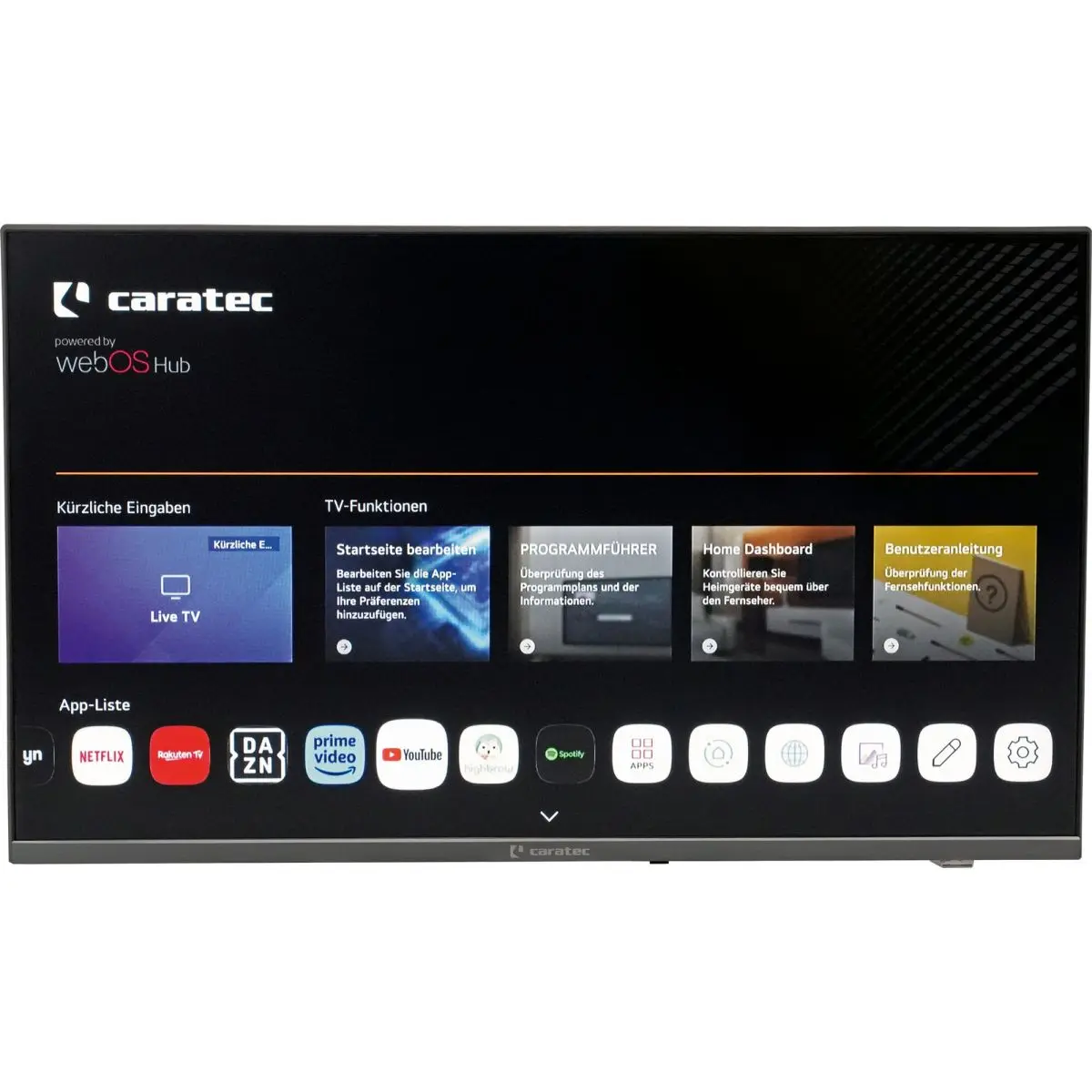 TV Caratec Vision CAV242E-S, 12 Volt