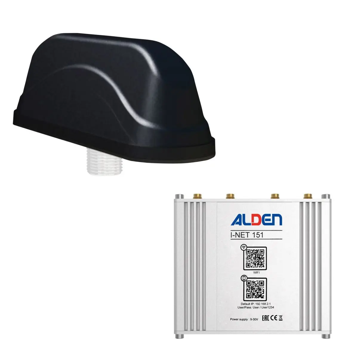 LTE/WiFi-Routerset Alden I-NET-CAMP-151