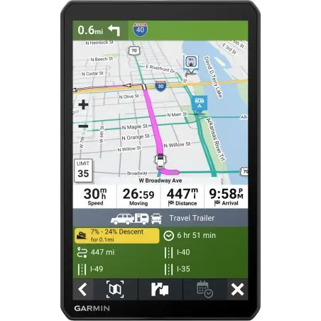 Navigationssystem Garmin Camper 895 MT-D EU