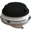MaxxFan Dome, schwarz mit LED