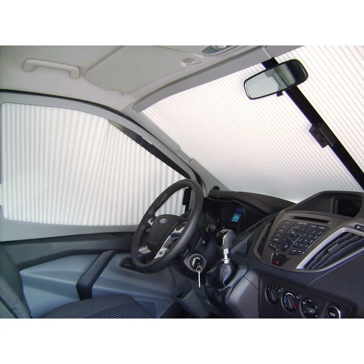 Frontscheibenverdunkelung REMIfront fr Ford Transit Custom ab Bj. 2018 mit - Sensorpaket