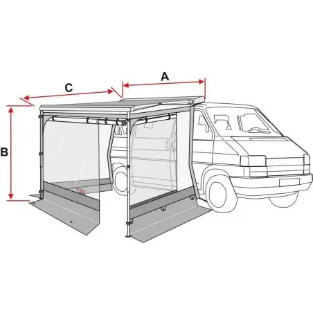 Copertina Fiamma Room Van 270 - pentru Fiamma F40