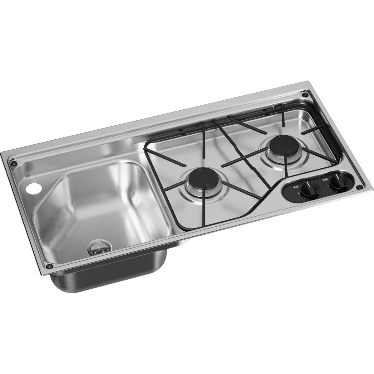 Kocher-Splenkombination Dometic CVC1700, Becken links