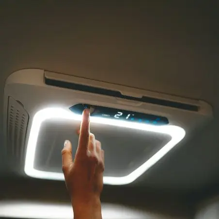 Luftverteiler Ringlight für Klimaanlage indelB Plein-Aircon, 12 Volt