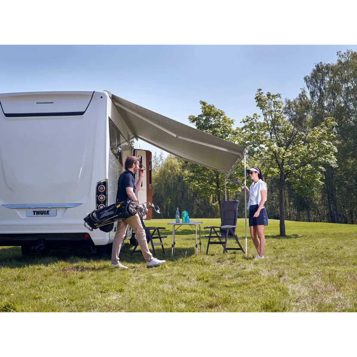 Markise TO 9200, 6 x 3 m, Gehuse anthrazit, Mystic-Grau