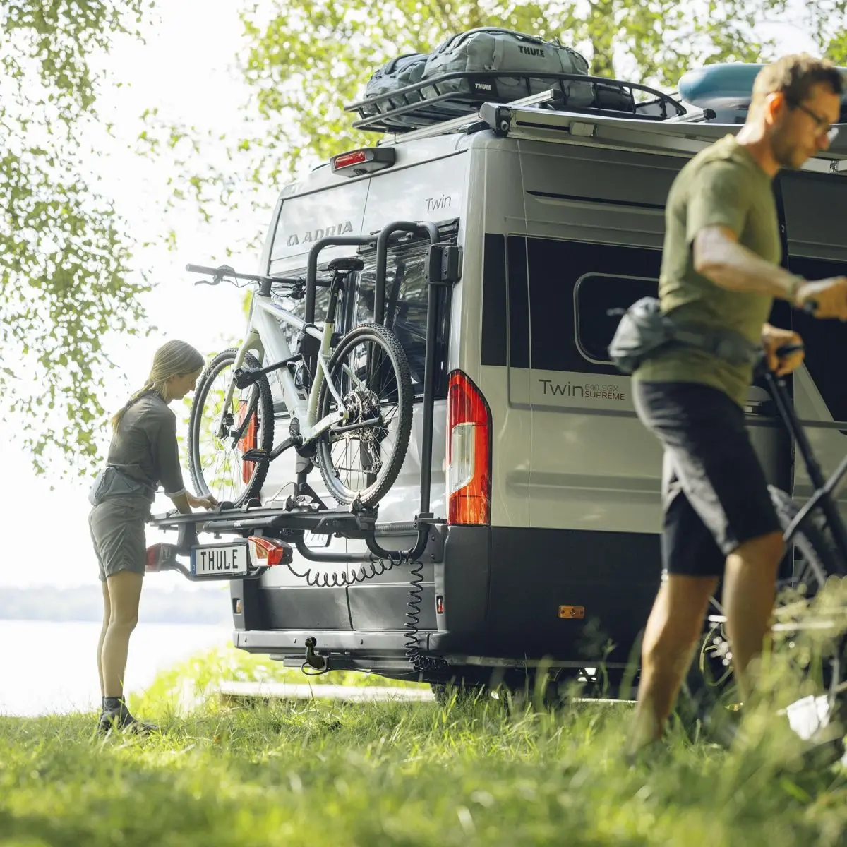 Fahrradtrger Thule VeloTrack fr Fiat Ducato ab Bj. 2006/07