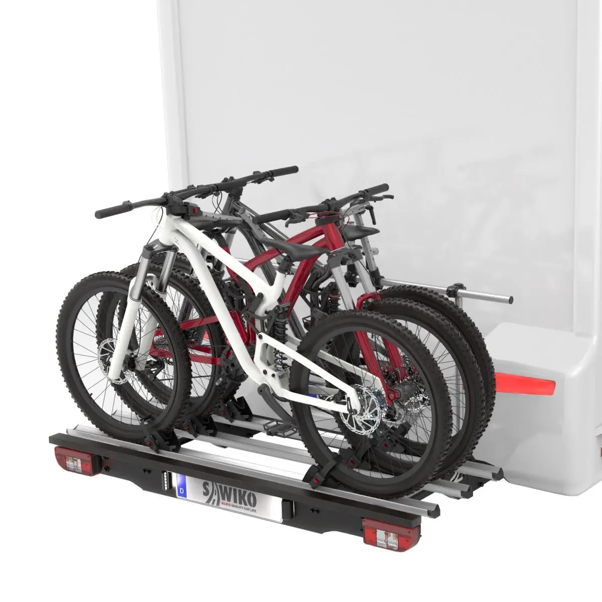 E-Bike-Trger Velo IV fr 2 E-Bikes / Fahrrder