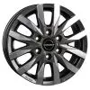 Aluminiumfelge Borbet CW6, mistral anthracite glossy polished, 16 fr MB Sprinter ab Bj. 2006/04