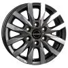 Aluminiumfelge Borbet CW6, mistral anthracite glossy polished, 16 fr MB Sprinter ab Bj. 2006/04 - mit Allradantrieb