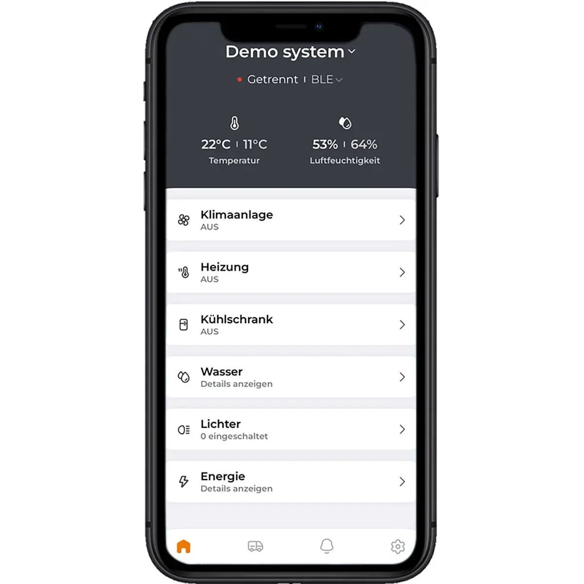 Ortungs- und berwachungssystem Caratec Connect