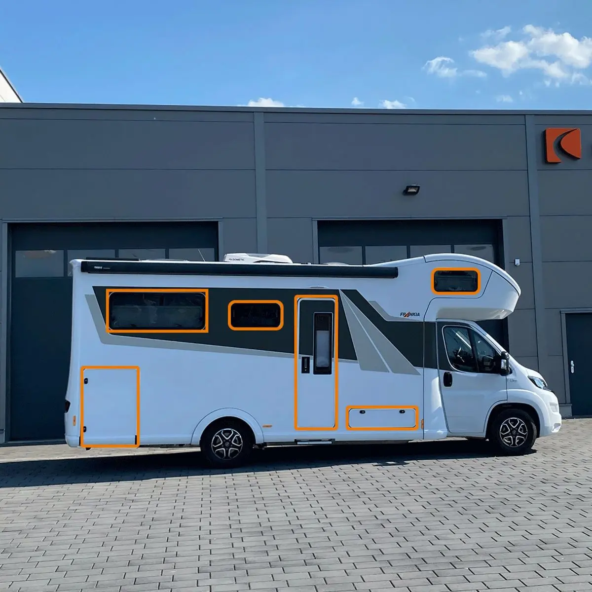 Zusatz-Funksensor, wei fr Alarmanlage Caratec Secure