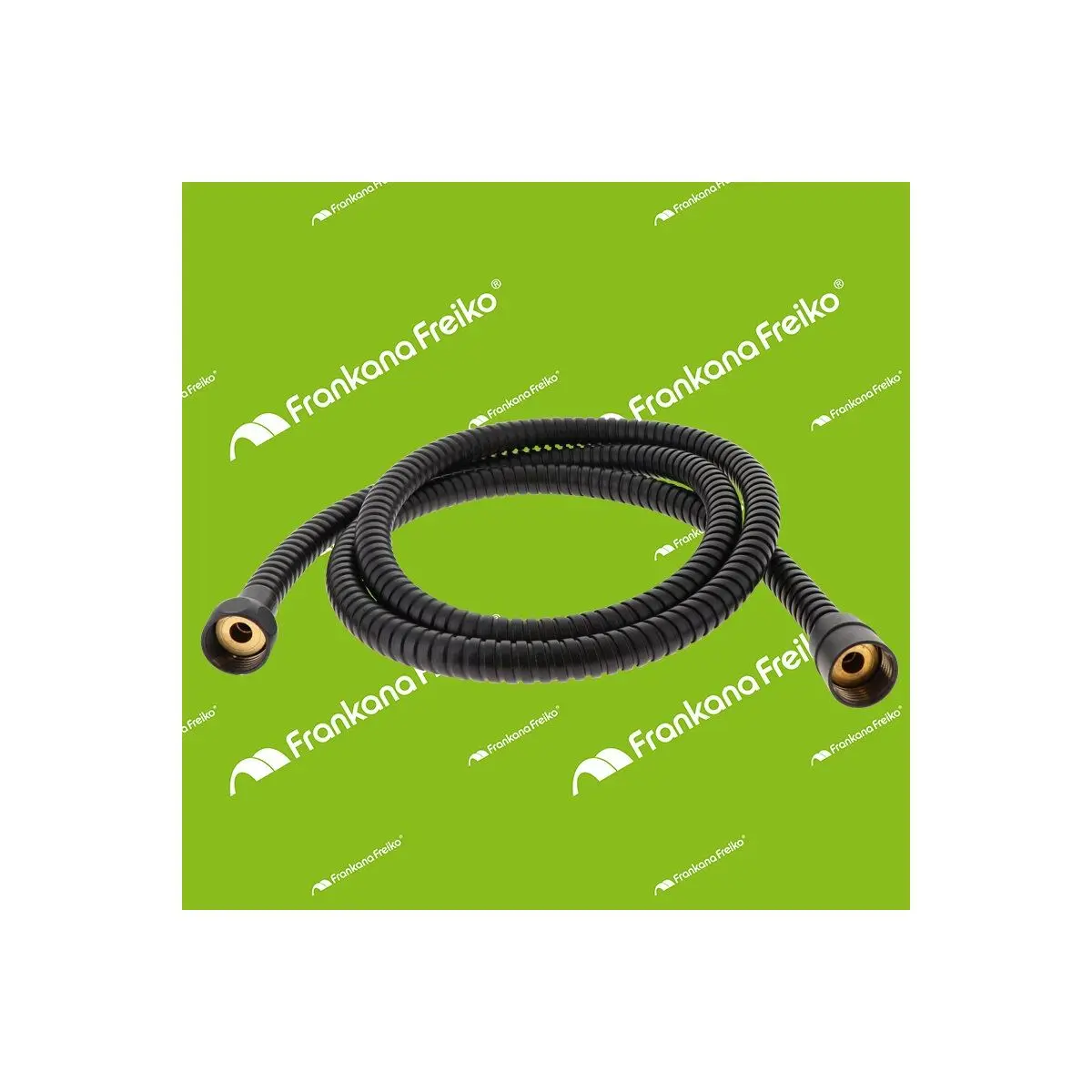 Gliederschlauch 1/2 - 1,50 m - 1/2 - mattschwarz, SB-Verpackt