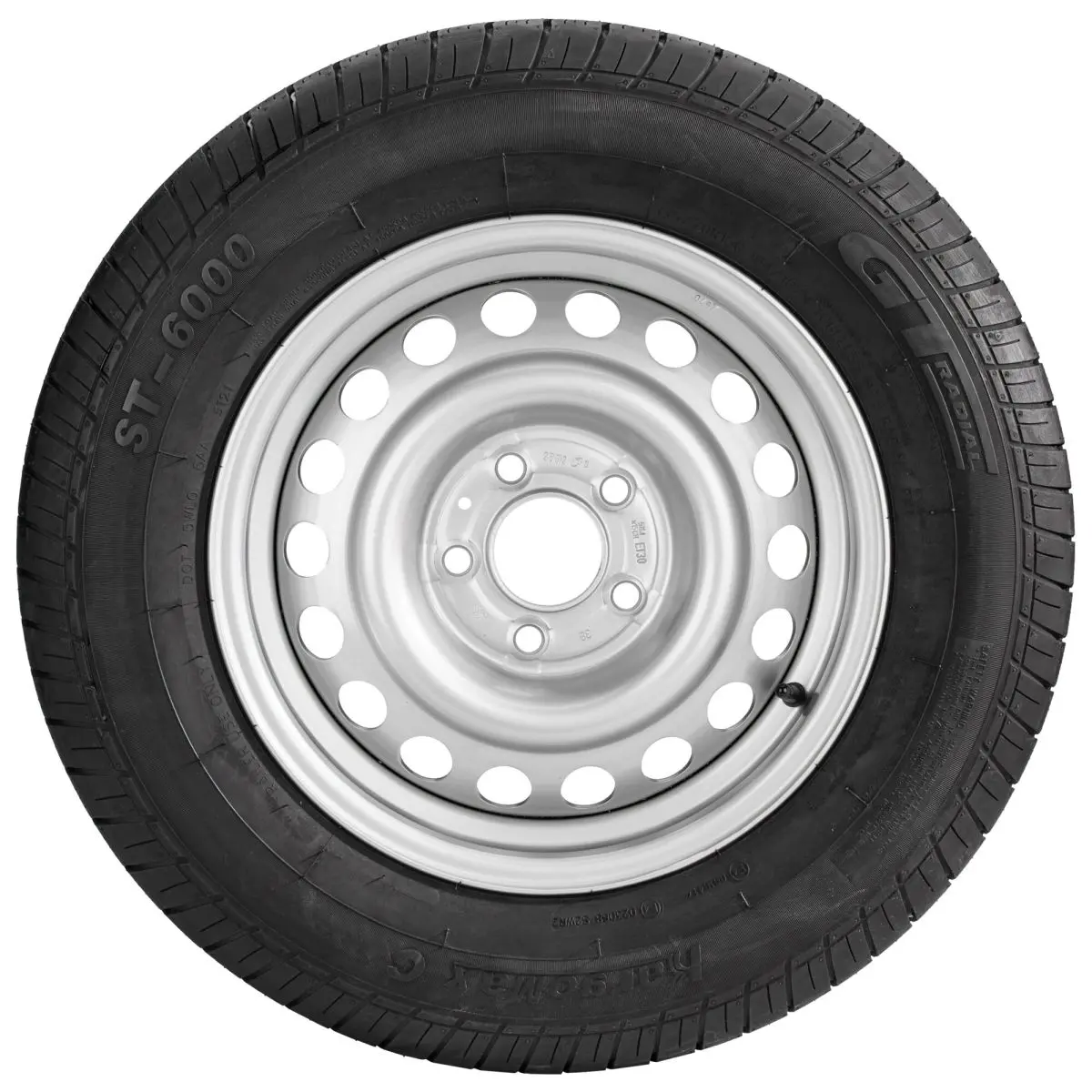 Reserverad fr Wohnwagen, Mutter: o, LZ 5, 195/70 R15 C (5  J x 15)