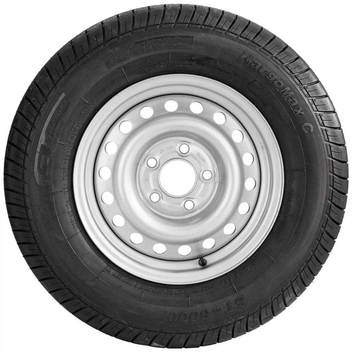 Reserverad fr Wohnwagen, Mutter: o, LZ 5, 185 R14 C 8PR (5  J x 14)