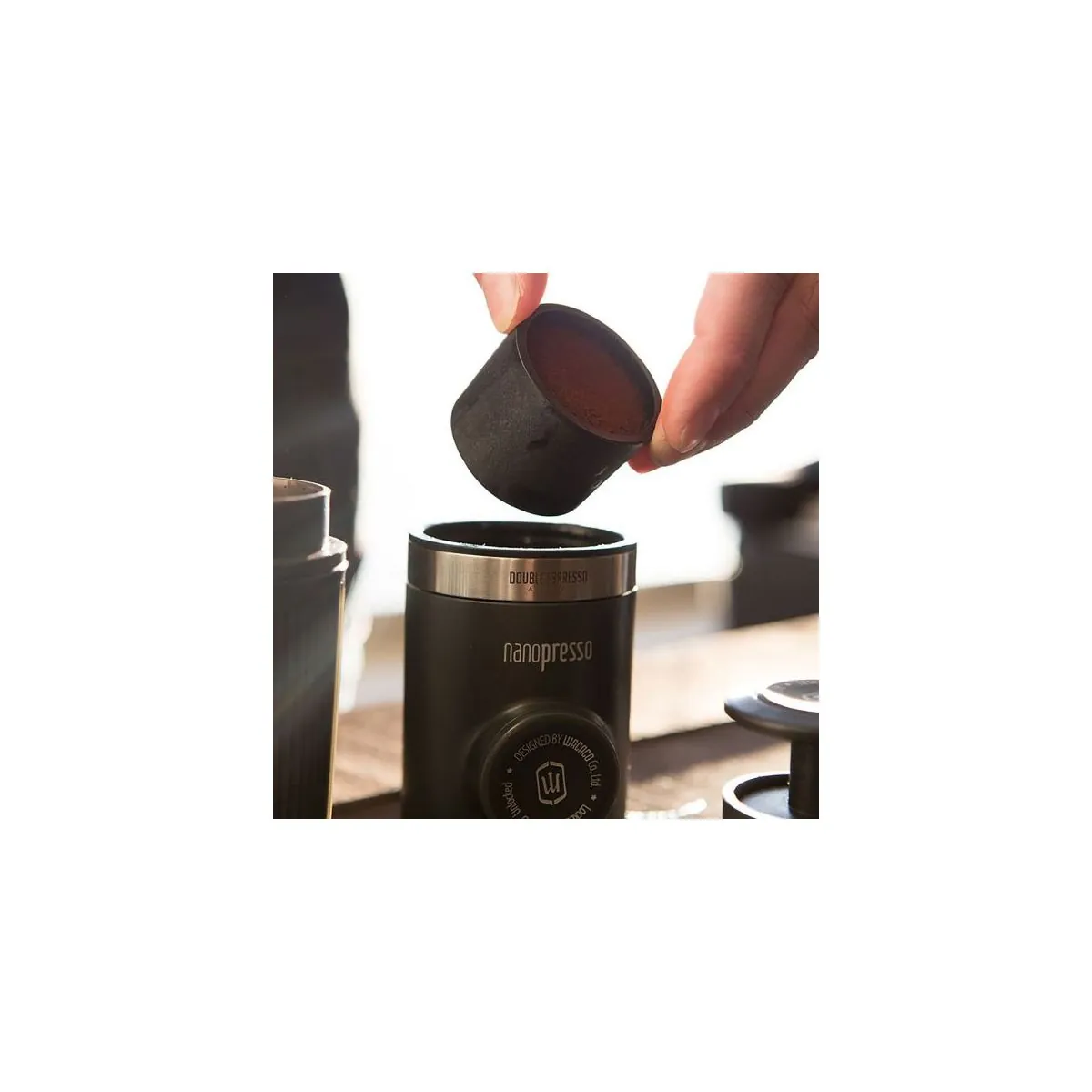 Nanopresso - grau