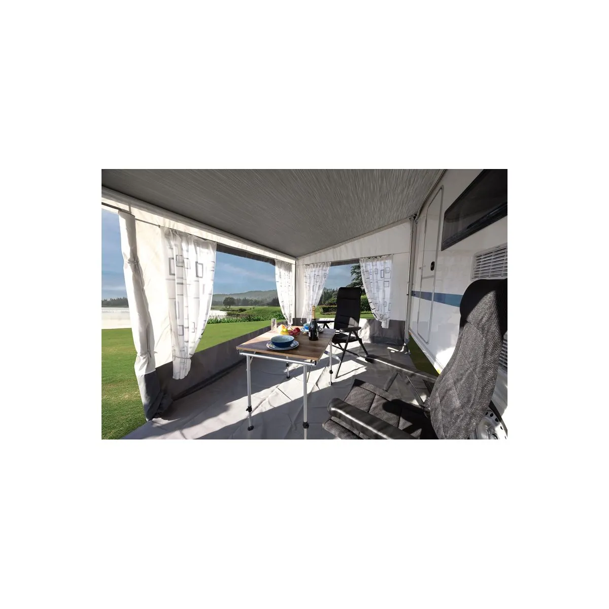Markisenvorzelt für Thule Omnistor 1200 - Breite 400 cm