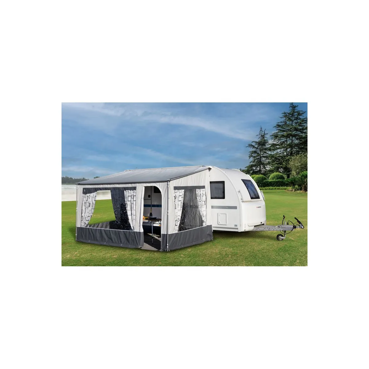 Markisenvorzelt für Thule Omnistor 1200 - Breite 450 cm