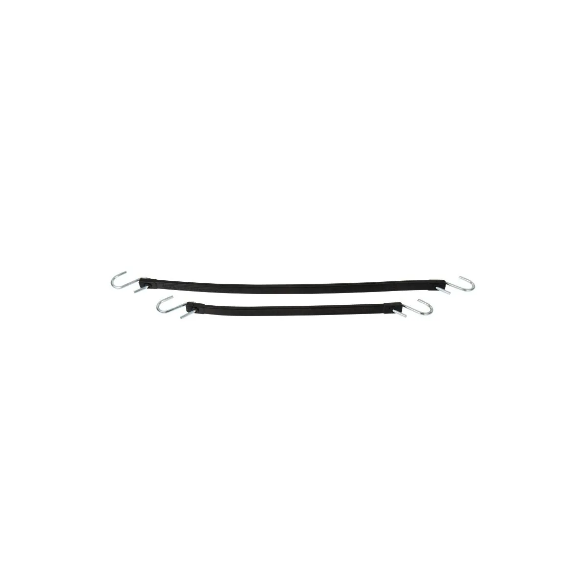 Carbest Gummispanner 38 cm - 20 Stück