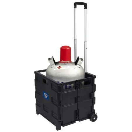 Transportwagen mit Faltbox, Tragkraft 35kg