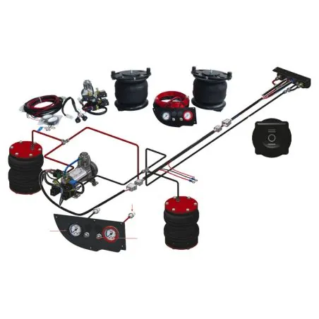 Carbest Luftfedersystem Premium 7,3" by ESI für Fiat Ducato, Peugeot Boxer und Citroen Jumper ab 201
