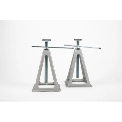 Carbest Hubstützen/Wohnwagenstützbock Aluminium, 2 Stück