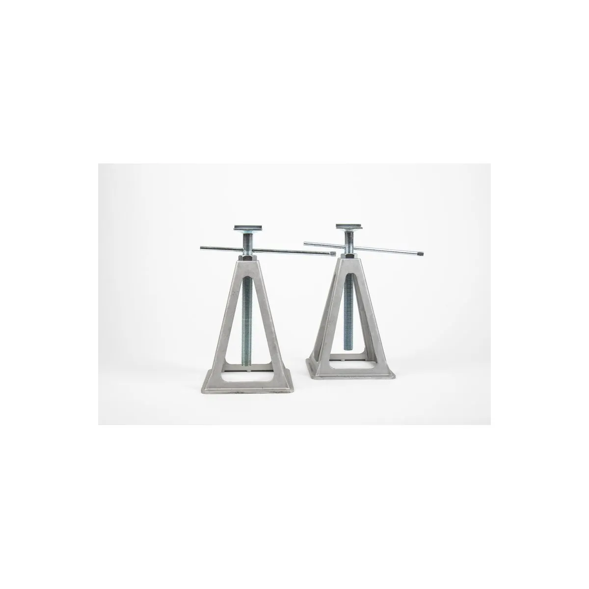 Carbest Hubstützen/Wohnwagenstützbock Aluminium, 2 Stück
