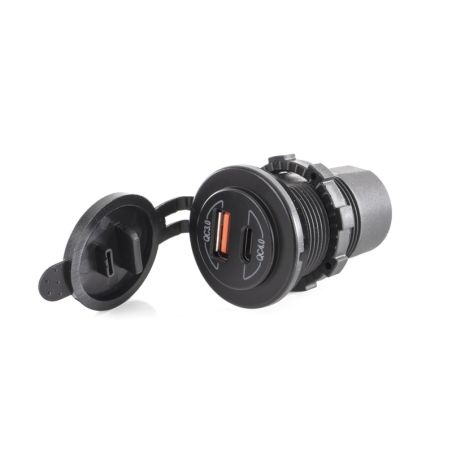 Dual USB Ladesteckdose 12 V / 24 V