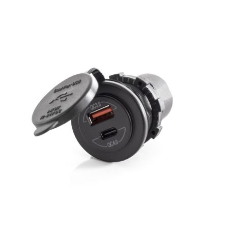 Dual USB Ladesteckdose 12 V / 24 V