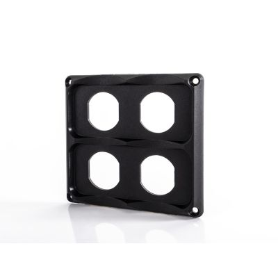 Einbaurahmen 4-fach (Quadrat)