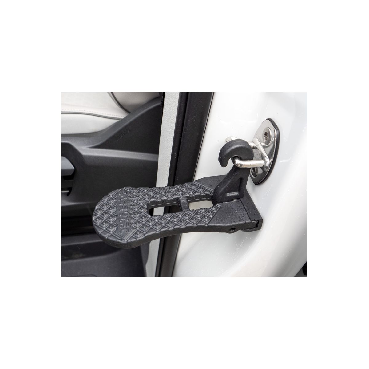 Autotür-Trittstufe mit Klapphaken für Dachzelte Wallaby 2 & Victoria