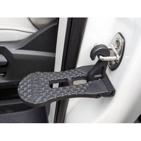 Autotür-Trittstufe mit Klapphaken für Dachzelte Wallaby 2 & Victoria