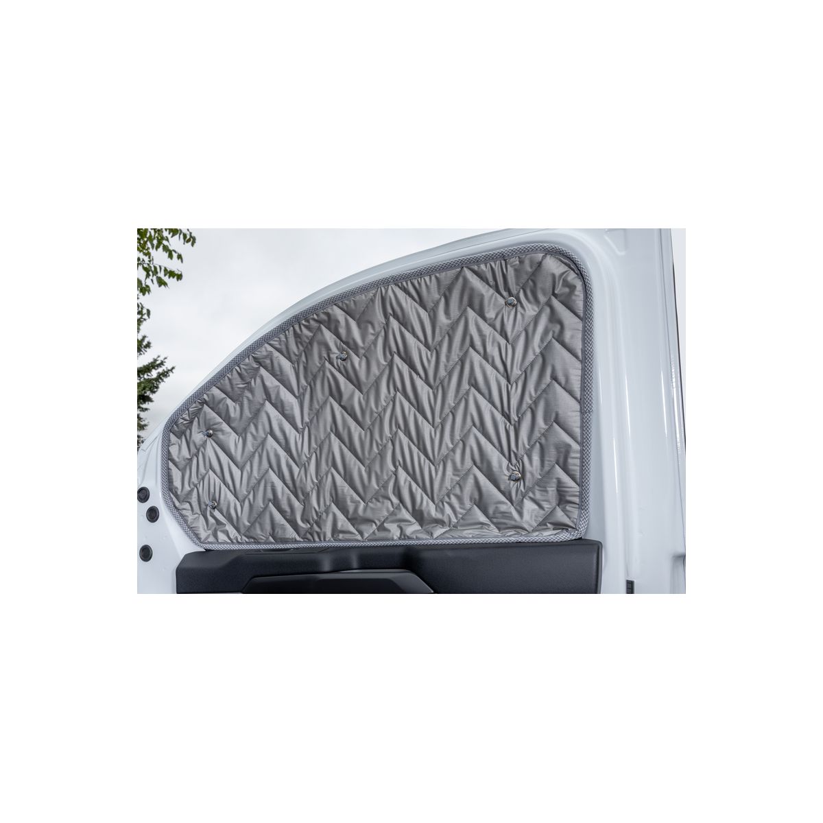 Thermomatte Isoflex Fahrerhaus für Ford Tourneo Custom ab 2023 - 3-teilig