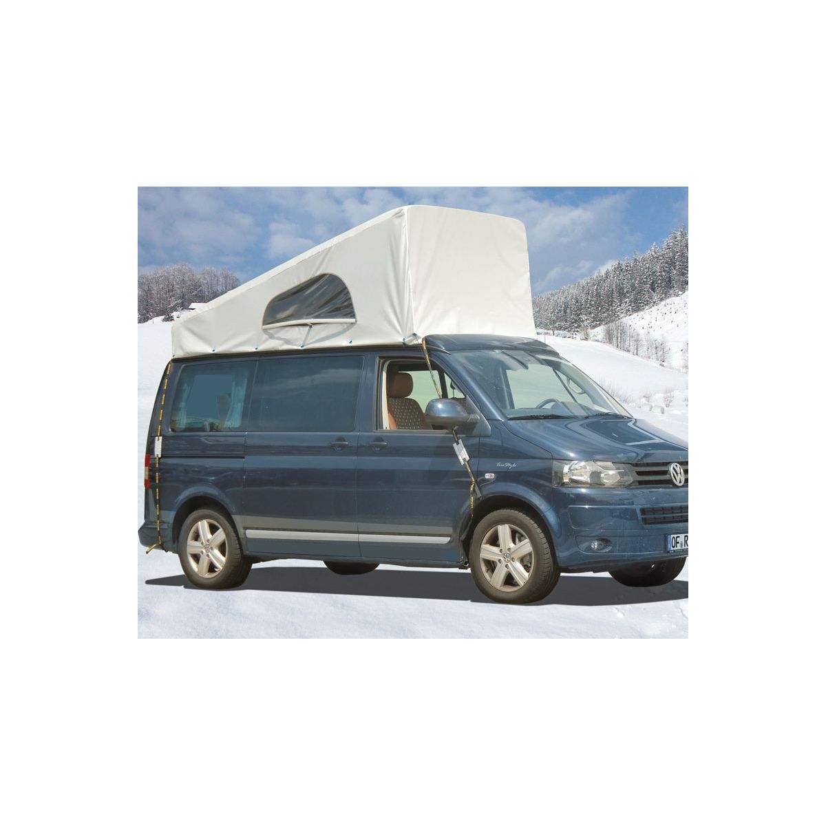 Wetterschutz für Schlafdach VW T5/6 SCA vorne hoch ab 2013