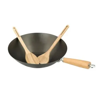 Wok - tacâmuri din bambus pentru grătarul de masă Attitude